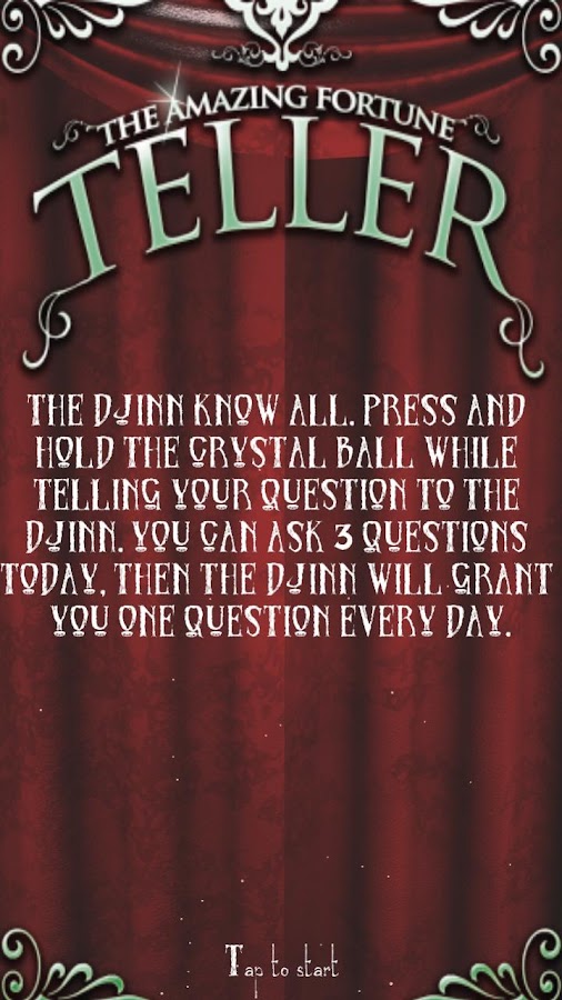 The Amazing Fortune Teller 3D Android Apps on Google Play