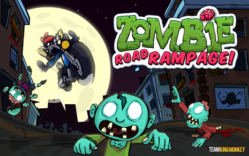 【免費體育競技App】Zombie Road Rampage-APP點子