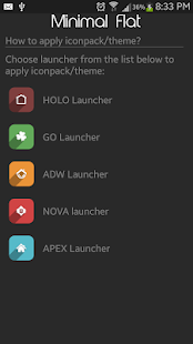 Minimal Flat Icon Pack - screenshot thumbnail