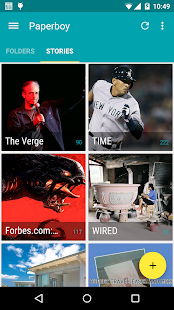 Paperboy | Feedly | RSS | News reader Screenshot