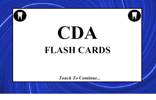 CDA - Dental Assisting Exam