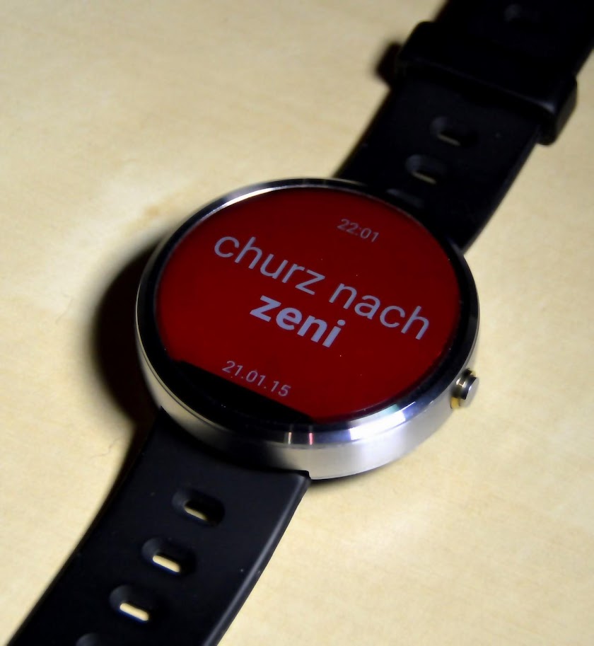 echtZeit Watch Face Screen 3
