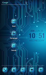 High-tech Atom Theme poster 2