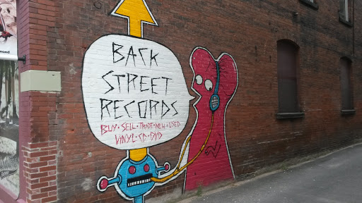 Back Street Records Mural