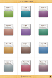 11+ Verbal Reasoning Papers poster 9