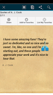 Quotes of A. J. Cook Screenshots 1