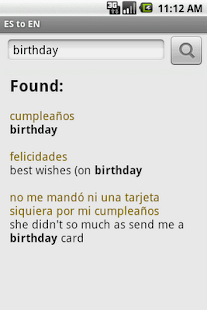 Spanish to English Screenshots 0