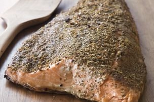 Fennel and Herb Salmon Fillet (Fennel Seed)