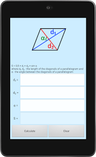 Area of ​​the parallelogram Screenshots 6