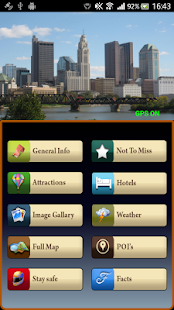 Columbus Offline Travel Guide - náhled