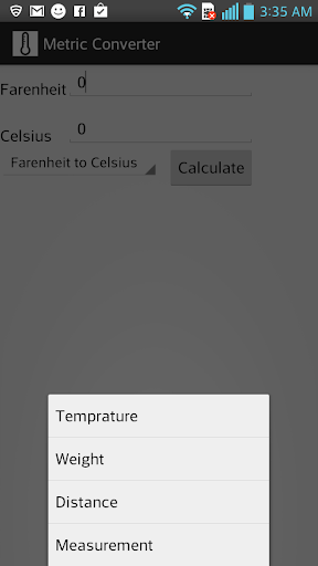 Metric Converter