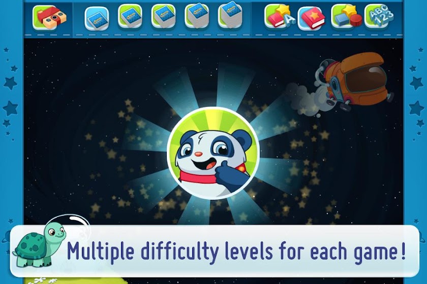 CosmoCamp: Matching Games Screen 2