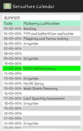 免費下載教育APP|Sericulture Calendar - KSSRDI app開箱文|APP開箱王