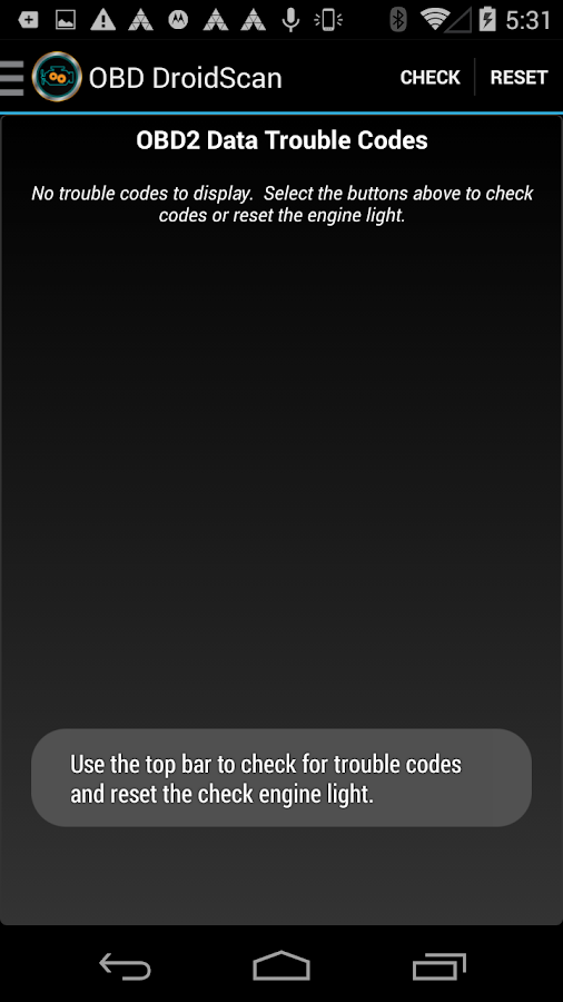 OBD DROIDSCAN PRO - screenshot