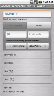 Download Wordfeud Cheater - English APK for Android