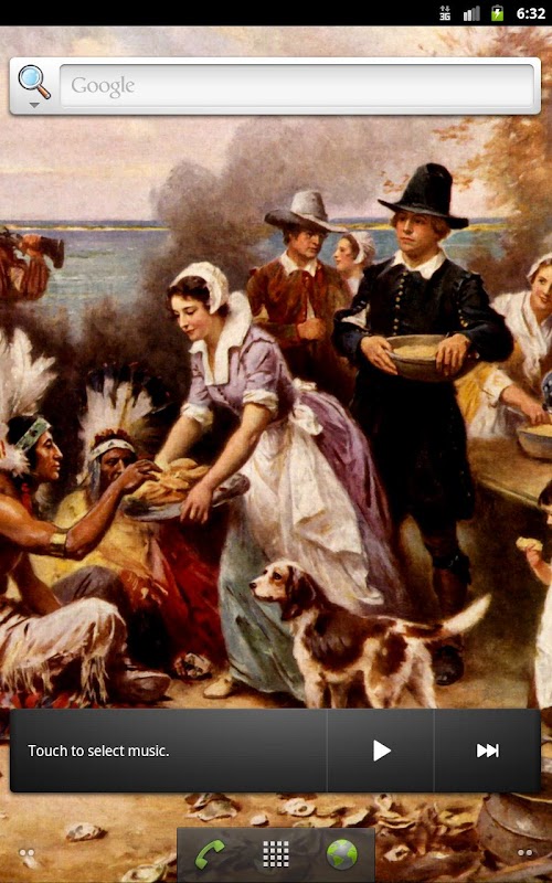 Android application Thanksgiving Live HD Wallpaper screenshort