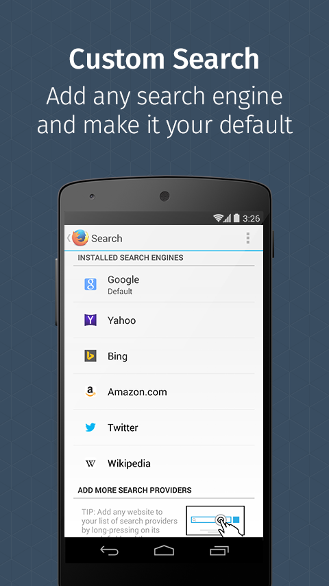 Firefox Browser for Android - screenshot