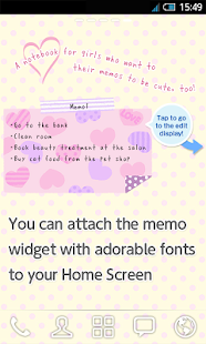 Memo Widget *lovely*(圖2)-速報App