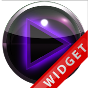 Poweramp Widget Purple Glow 2.22-build-222 Icon
