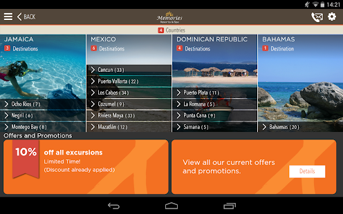 Memories Resorts - Free Calls Screenshots 8