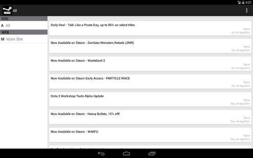 【免費娛樂App】Steam News-APP點子