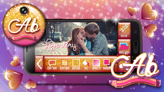 Add Beautiful Text Photo Screenshots 3