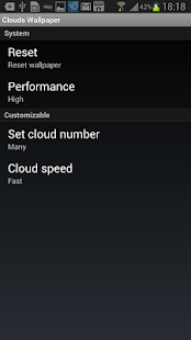 download Rolling Clouds live wallpaper free