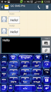 download Blue Keyboard free