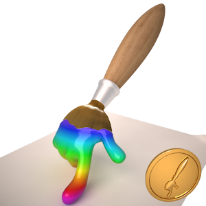 Paint me - coloring book logo