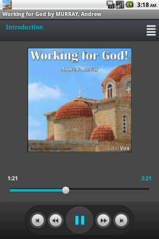 Audio book: Working for God