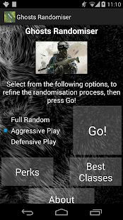 COD Ghosts Randomiser