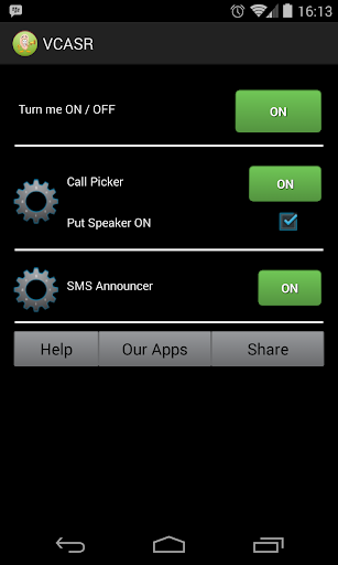Voice Call Answer SMS Reader