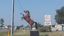Chick's Horse Statue