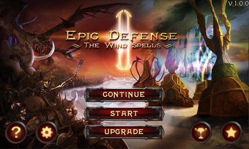 Epic TD 2 - Wind Spells Deluxe Screen 1