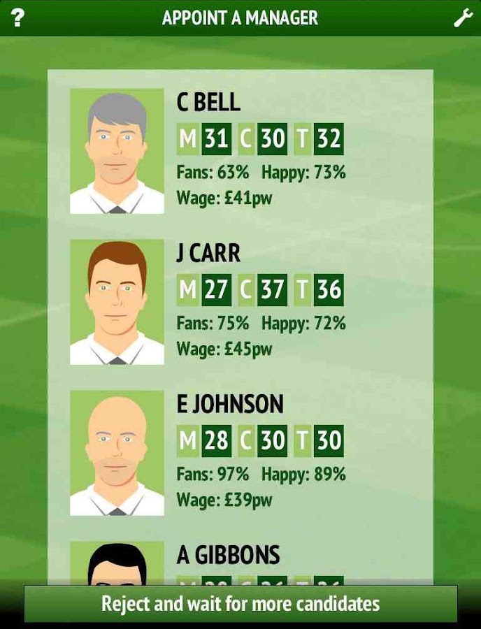 Football Chairman Lite - screenshot