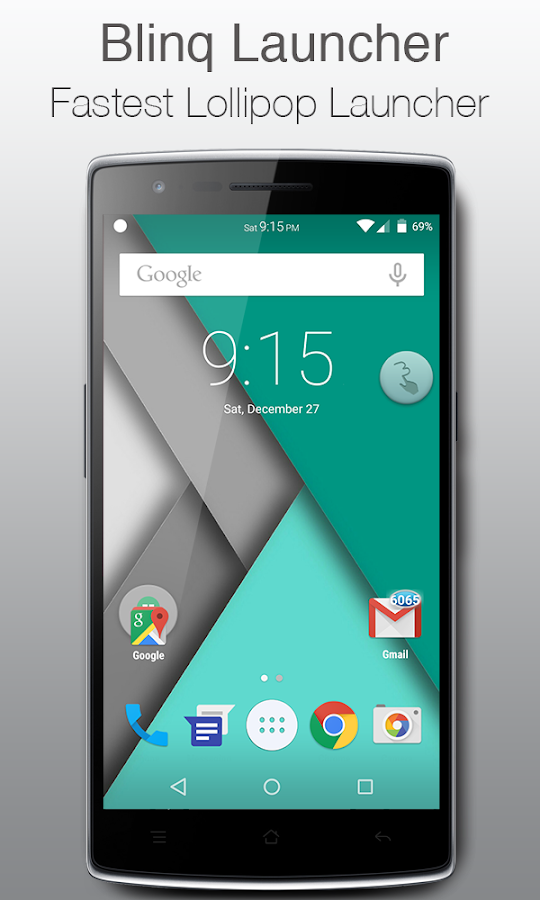 Blinq Lollipop Launcher - screenshot