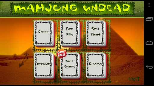 Mahjong Undead Unlocked