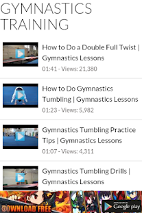 Gymnastics Training