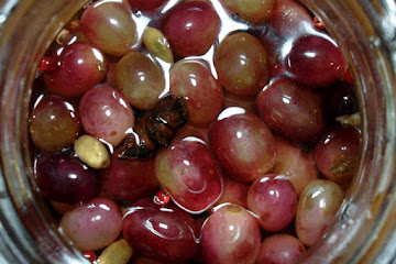 Pickled Grapes