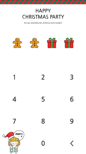【免費個人化App】해피 크리스마스 파티 프로텍터테마(모두의프로텍터전용)-APP點子