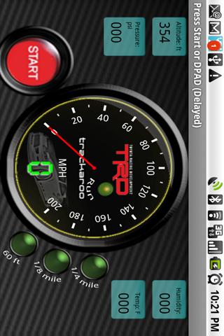 TRD Speedo Dynomaster Layout Screen 2