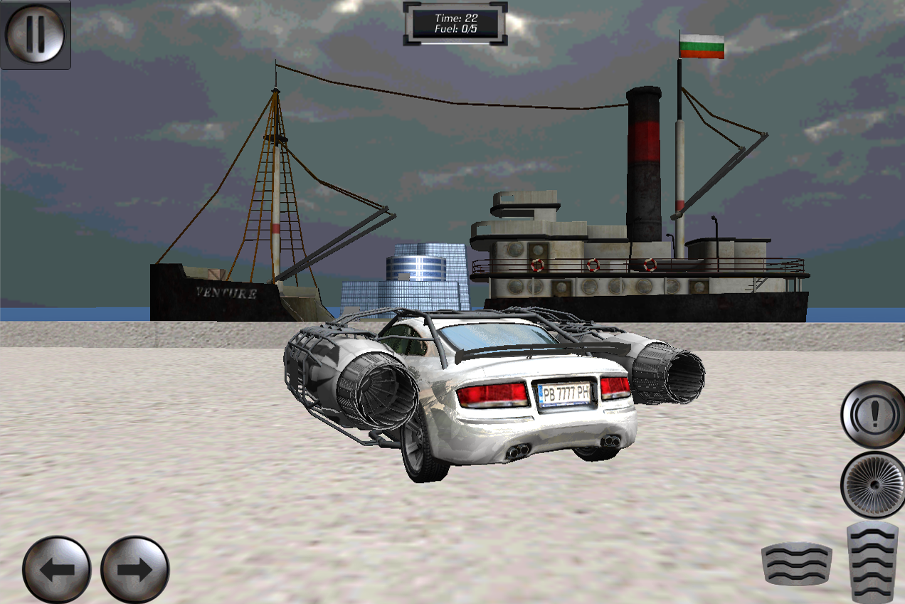    Jet Car - Extreme Jumping- screenshot  