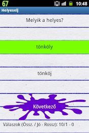 helyeselj!  - spelling test poster 3
