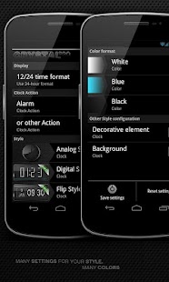 Free Glass clock. widget. LIGHT. APK for Android