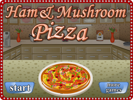 蘑菇比萨烹饪游戏