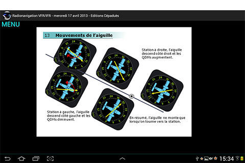 Radionavigation VFR IFR du PPL