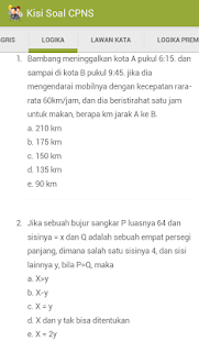 KISI SOAL CPNS(圖2)-速報App