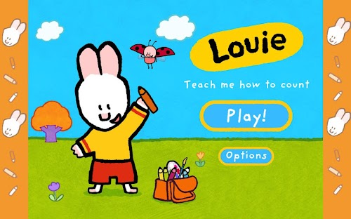 Android application Louie, teach me how to count! screenshort