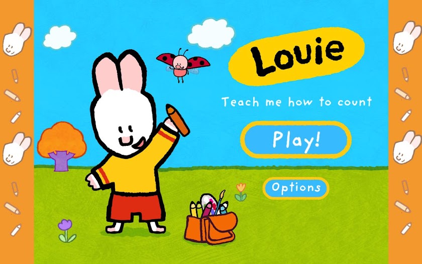Louie, teach me how to count! Screen 1