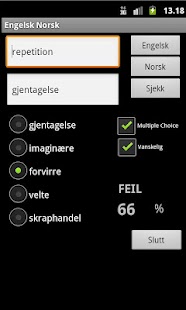 English Norwegian Dictionary Screenshots 9